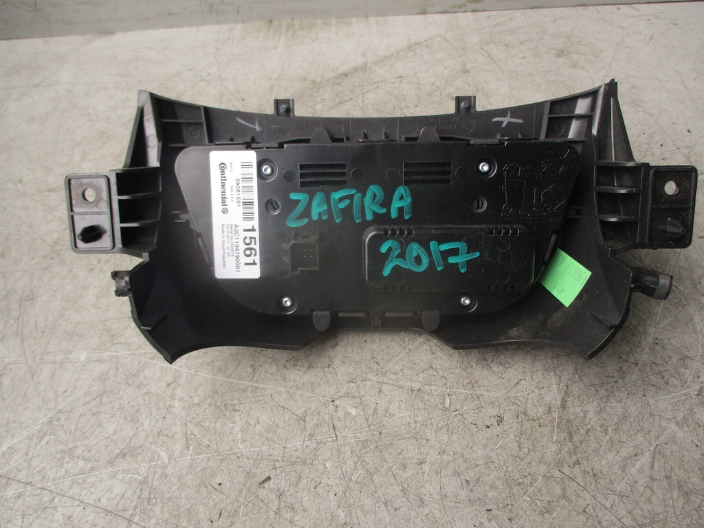 2017 VAUXHALL ZAFIRA C TOURER AIR CON HEATER CLIMATE CONTROL UNIT A2C1134790001