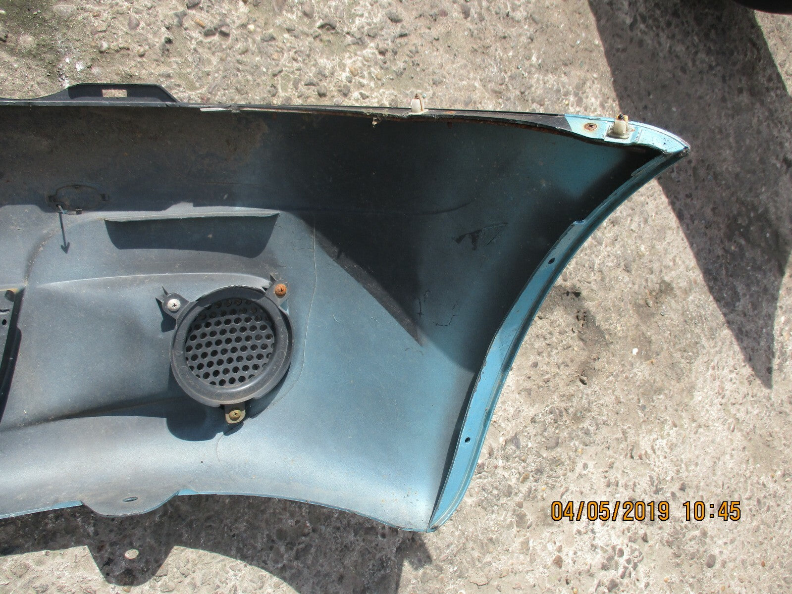 DAWOO MATIZ 2003 COMPLETE FRONT BUMPER BLUE