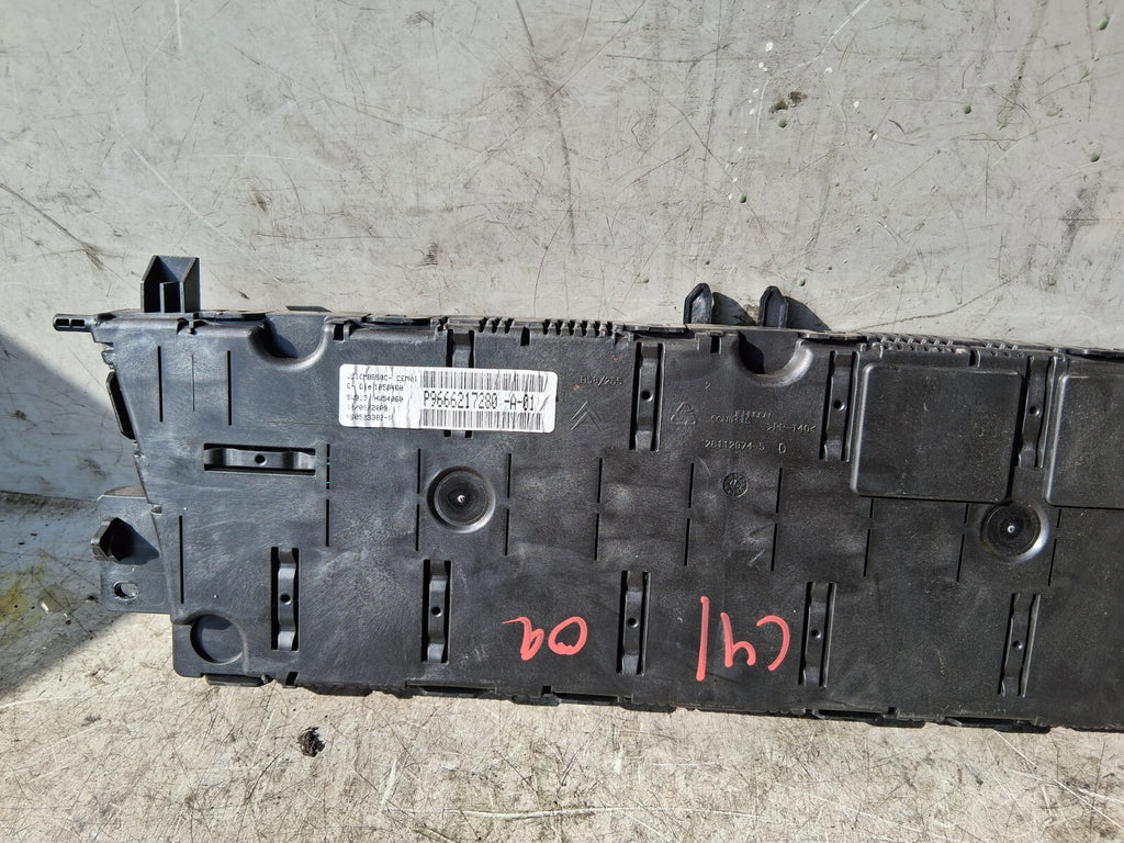 2009 CITROEN C4 GRAND PICASSO SPEEDO METER INSTRUMENT CLUSTER P9666217280