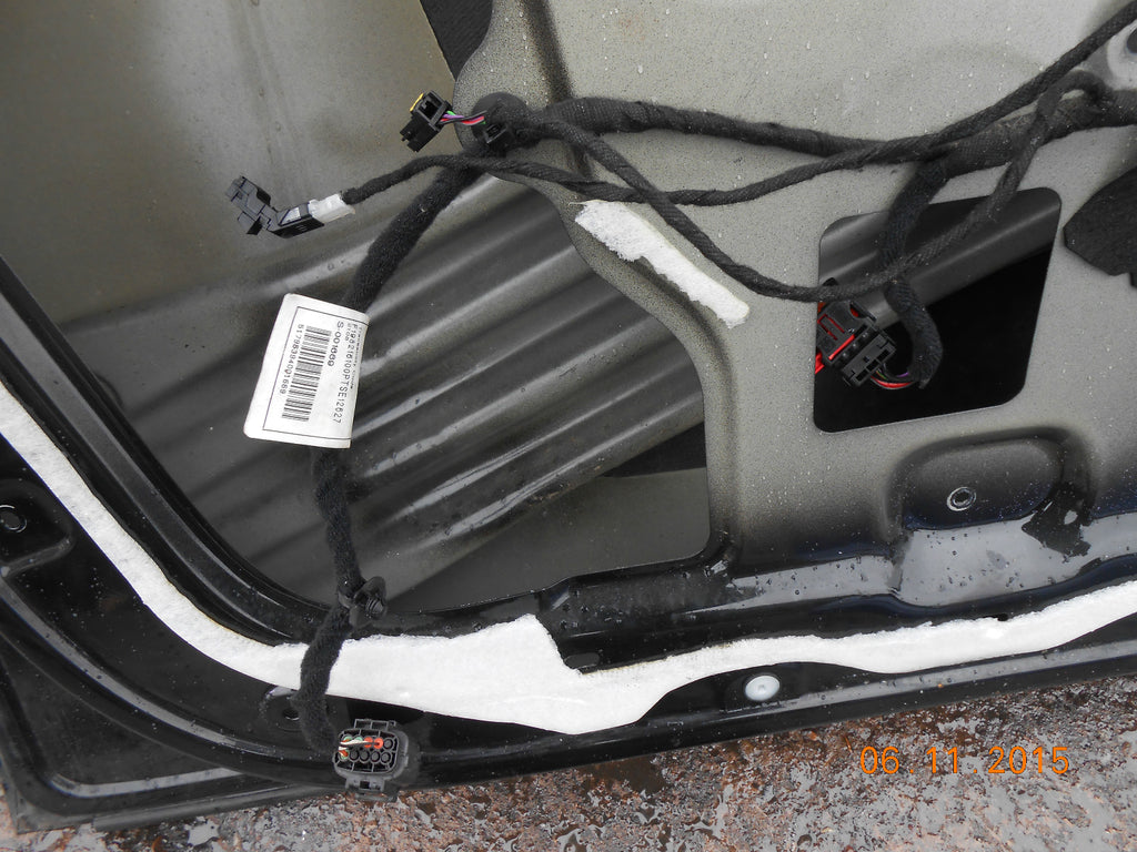 FIAT BRAVO MK2 2007 NSF PASSENGER SIDE FRONT BARE DOOR IN BLACK