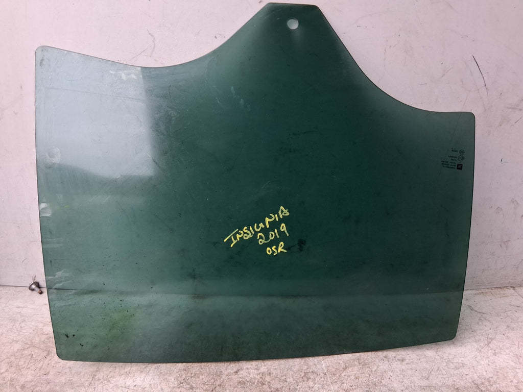 2019 VAUXHALL INSIGNIA OSR DRIVER SIDE REAR RIGHT WINDOW GLASS 43R000073