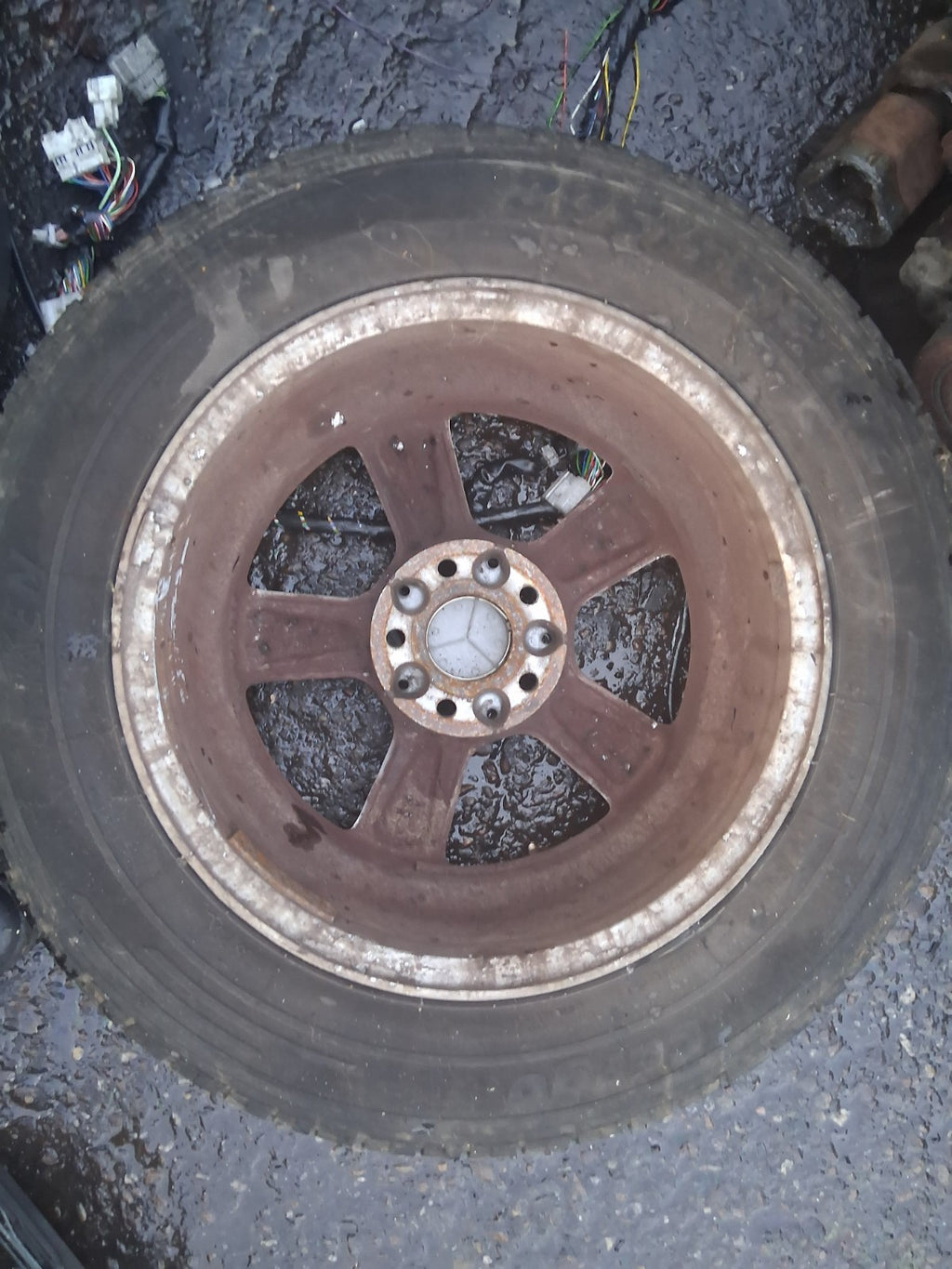 2007 MERCEDES BENZ VITO W639 16 INCH ALLOY WHEEL WITH TYRE 205/65R16