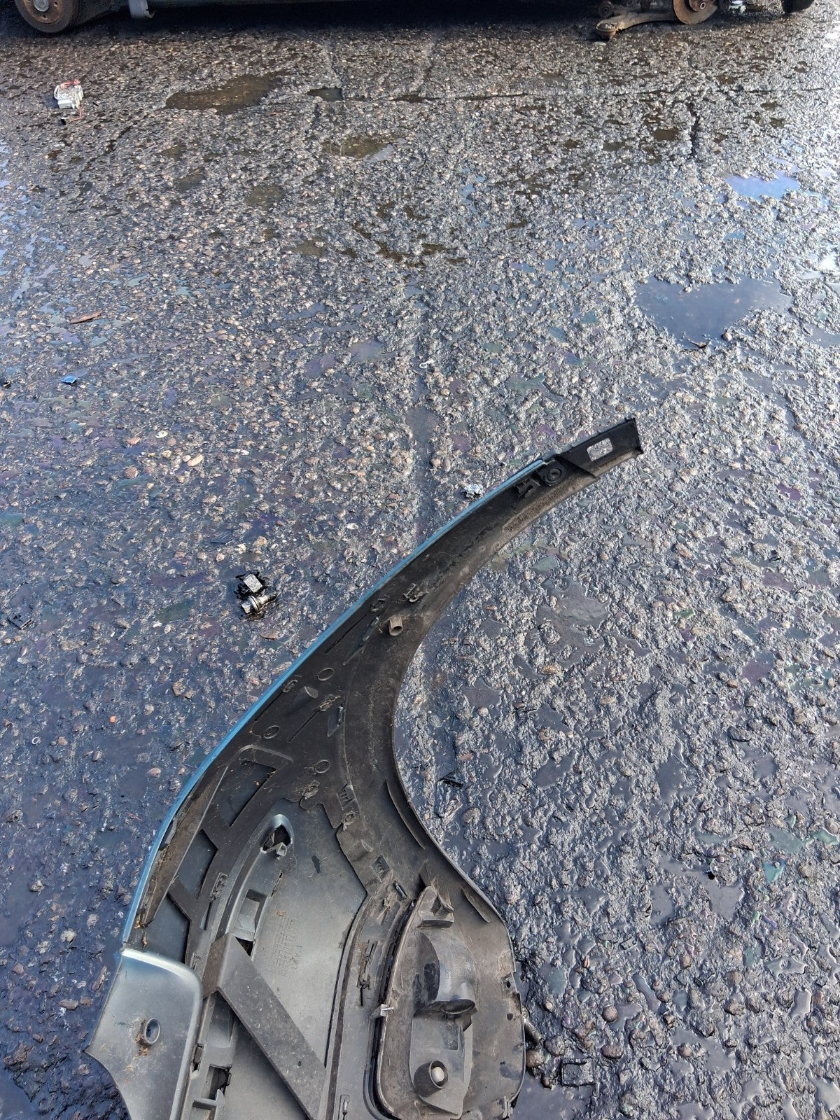 2006 VAUXHALL CORSA C COMPLETE REAR BUMPER BLUE