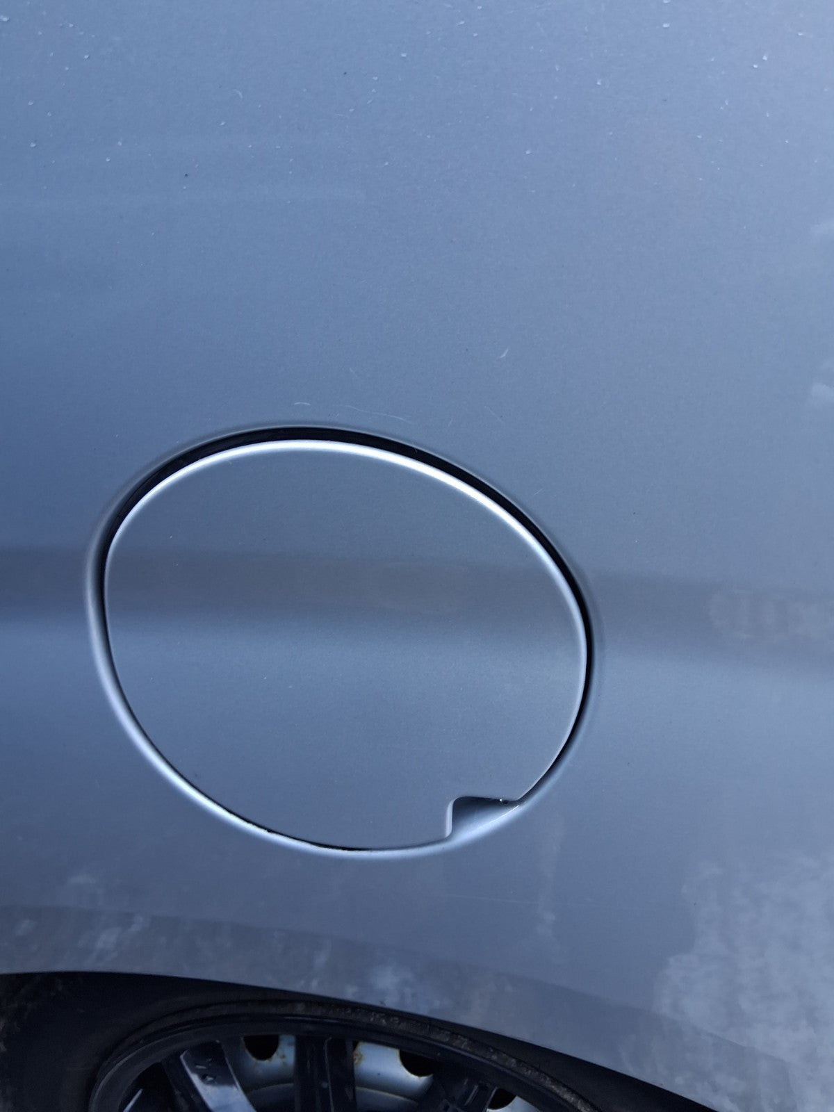 2015 VAUXHALL COMBO D FUEL FLAP LID COVER SILVER