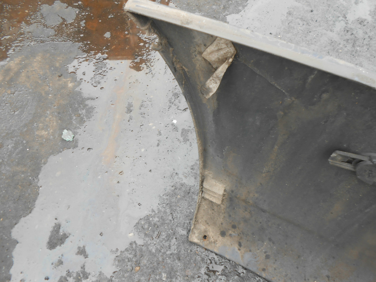 VAUXHALL ZAFIRA A 2001 REAR BUMPER DARK BLUE