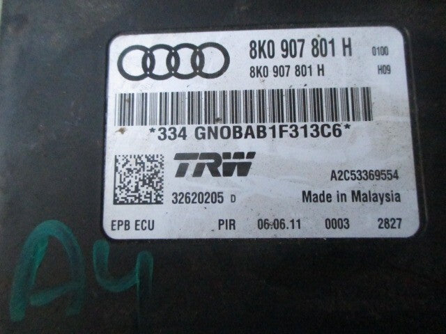 2011 AUDI A4 ENGINE CONTROL MODULE ECU A2C5339554