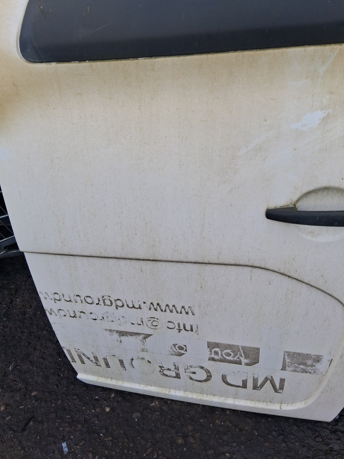 2018 PEUGEOT PARTNER MK2 NS PASSENGER SIDE LEFT COMPLETE SLIDING DOOR WHITE