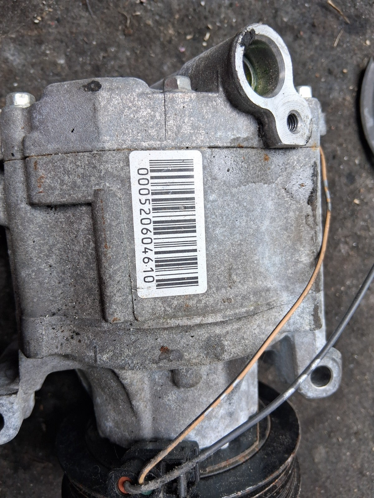 2018 FIAT PANDA 319 0.9 PETROL AIR CON AC COMPRESSOR 000520604610