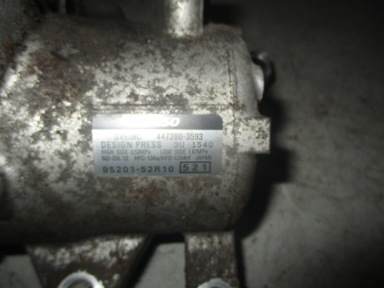 SUZUKI SWIFT 2020 1.0 PETROL AIR CON COMPESSOR PUMP 4472803593