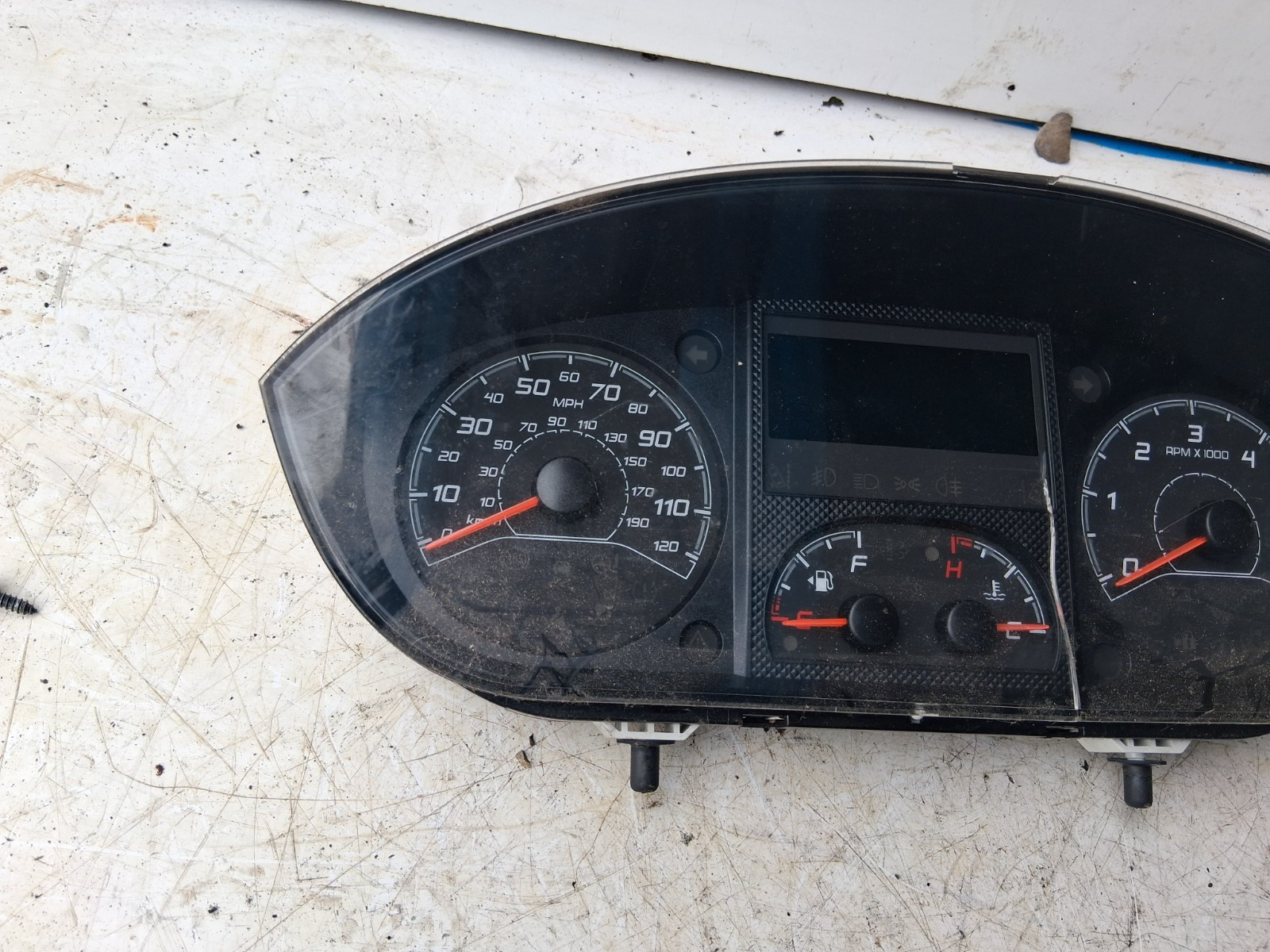 2016 PEUGEOT BOXER MK3 SPEEDO SPEEDOMETER INSTRUMENT CLUSTER 1387183080