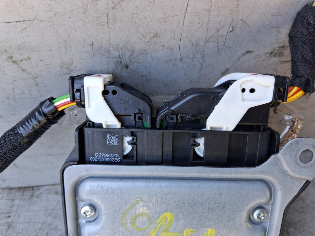 VAUXHALL CORSA F 2021 AIRBAG SRS CONTROL MODULE UNIT 9823741380