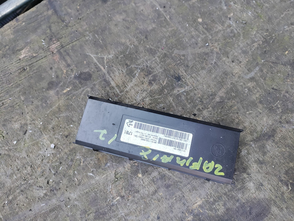 VAUXHALL ZAFIRA C MK3 HEATER CONTROL MODULE 13591701
