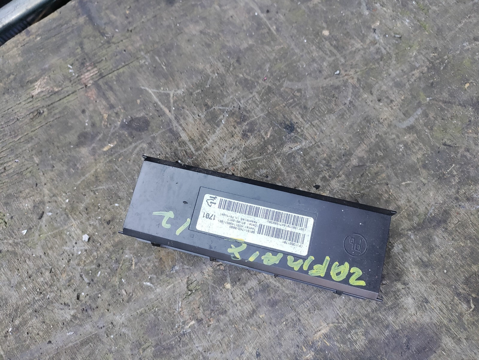 VAUXHALL ZAFIRA C MK3 HEATER CONTROL MODULE 13591701
