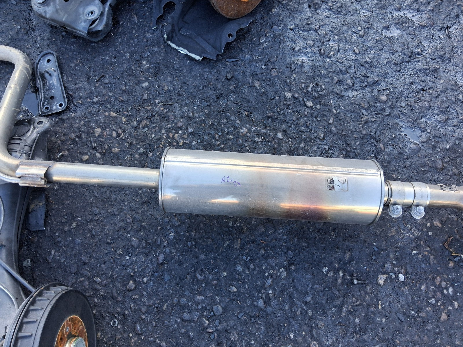 2024 AUDI A1 S LINE MK2 GB 1.0 PETROL COMPLETE EXHAUST PIPE DPF CAT 2Q0131701