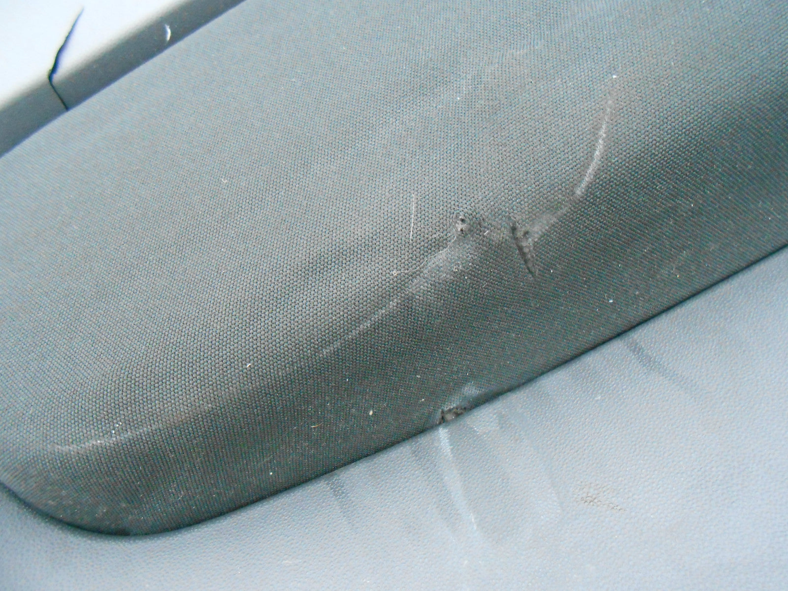 FIAT 500 312 2016 3 DOOR OS DRIVER SIDE DOOR CARD BLACK DAMAGED