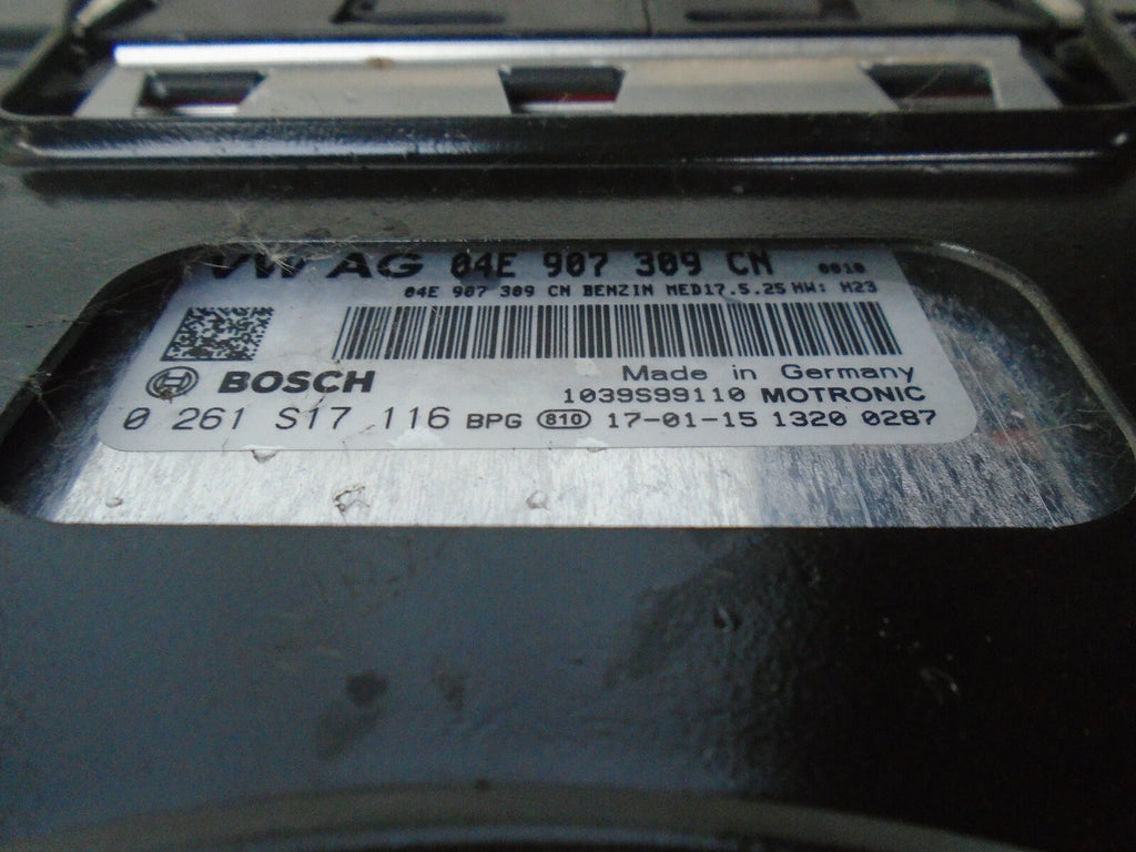 AUDI Q3 2017 1.4 PETROL ECU ENGINE CONTROL MODULE UNIT 04E907309CN