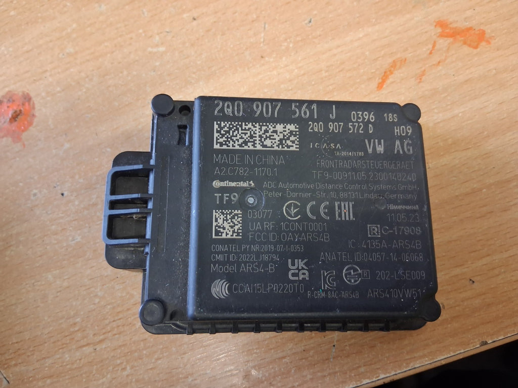 2025 AUDI A3 8Y HATCHBACK FRONT LANE ASSIST SENSOR 2Q0907561J