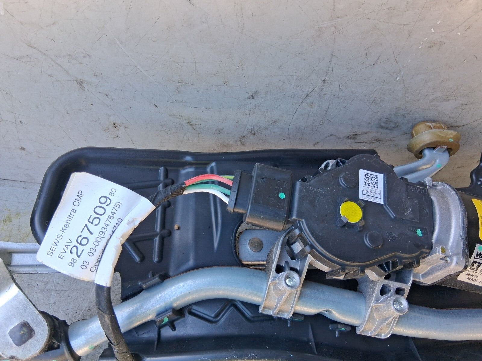 VAUXHALL CORSA F 2021 WINDSCREEN WIPER MOTOR & LINKAGE 9824534680