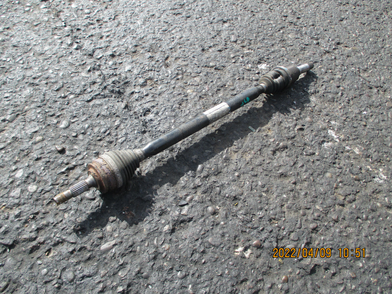 CITROEN DS3 2017 1.2 PETROL MANUAL OSF DRIVER SIDE FRONT DRIVESHAFT