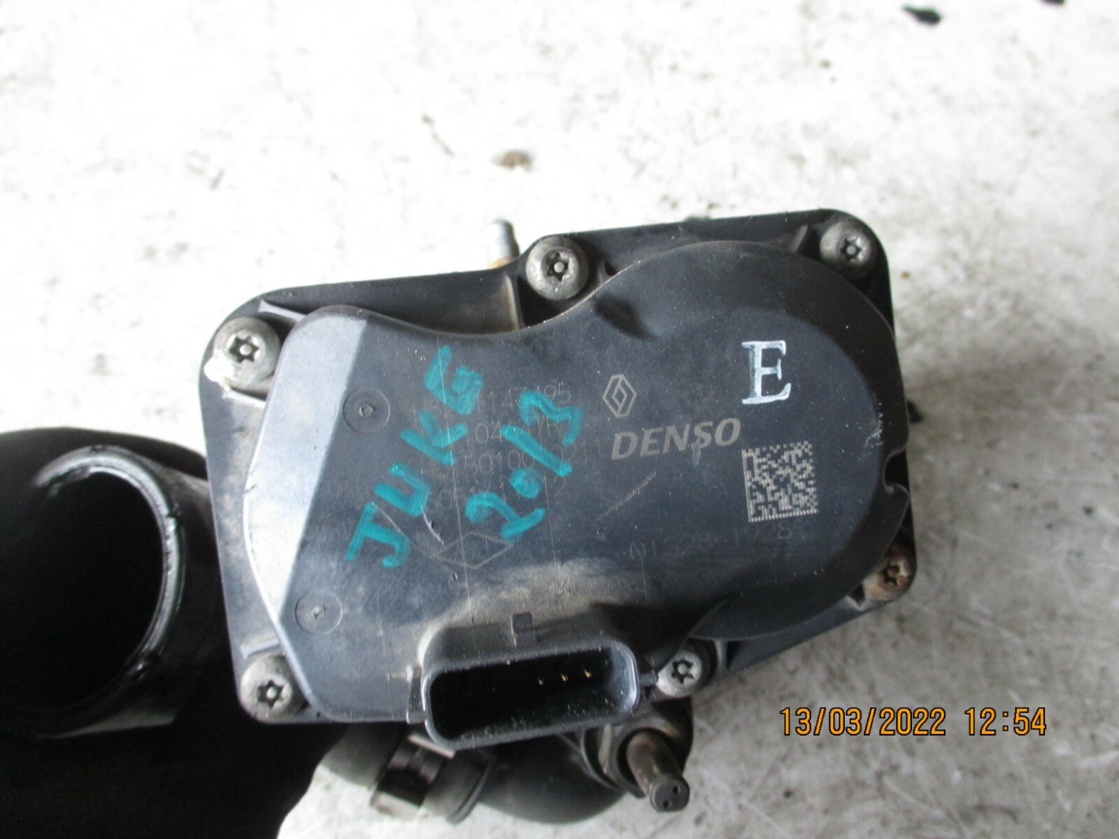 NISSAN JUKE 2013 MK1 THROTTLE BODY