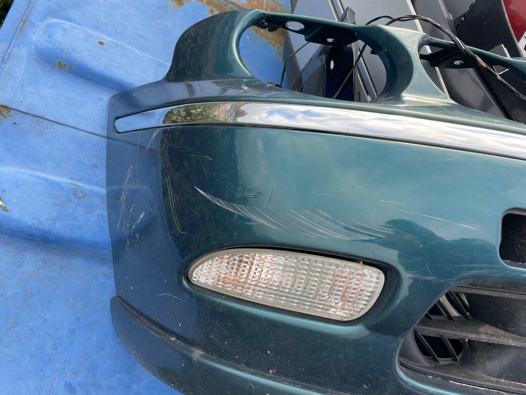 ROVER 75 2003 PRE FACELIFT FRONT BUMPER GREEN
