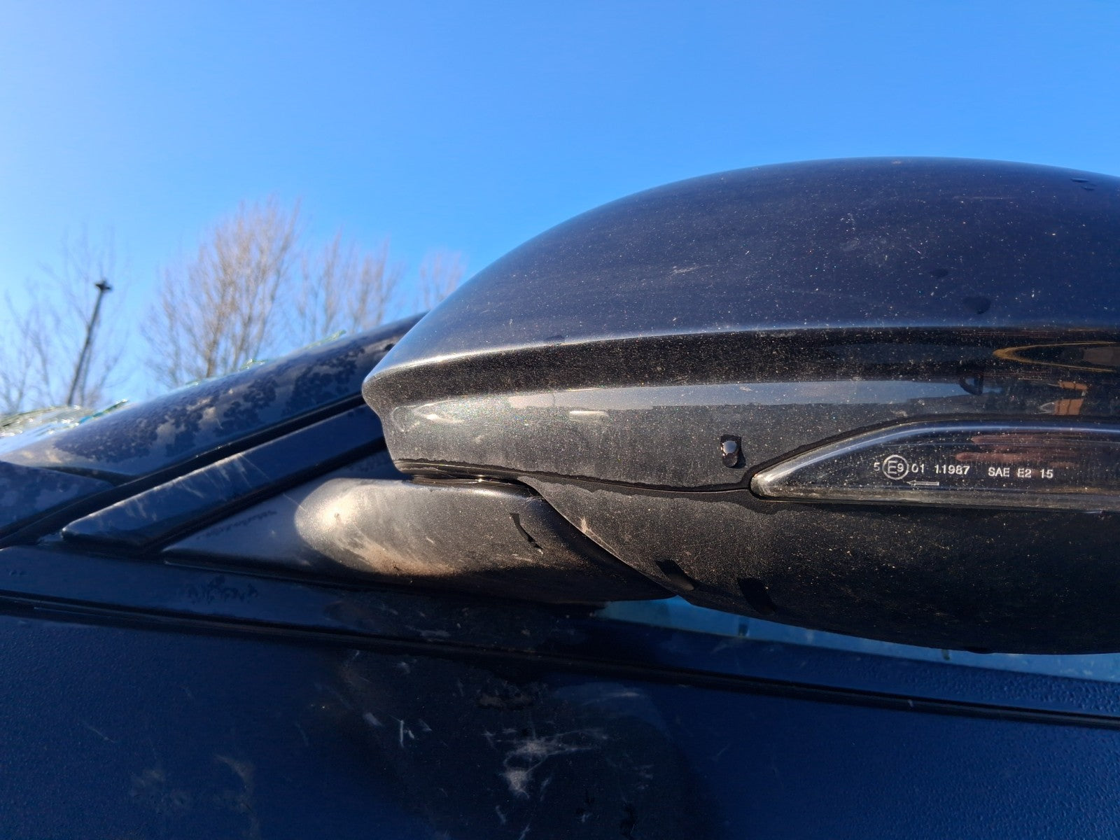 2018 ALFA ROMEO GIULIA 952 QUADRIFOGLIO NSF PASSENGER SIDE LEFT WING MIRROR