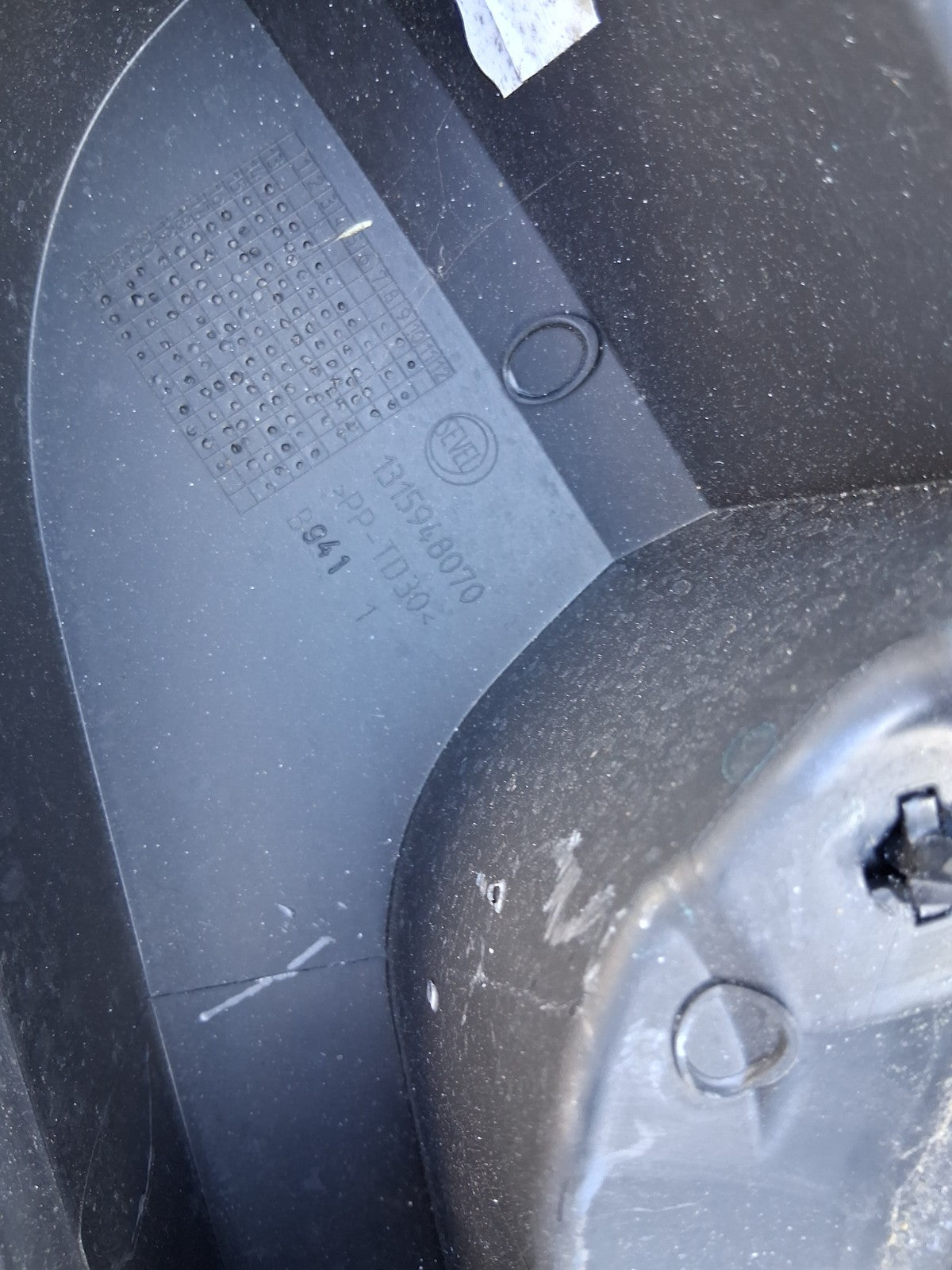 2024 FIAT DUCATO MK3 FACELIFT SCUTTLE PANEL DRAIN TRIM COVER 1315948070
