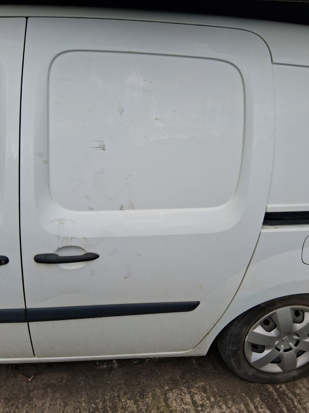 2020 RENAULT KANGOO MK2 FACELIFT NS PASSENGER SIDE COMPLETE SLIDING DOOR WHITE