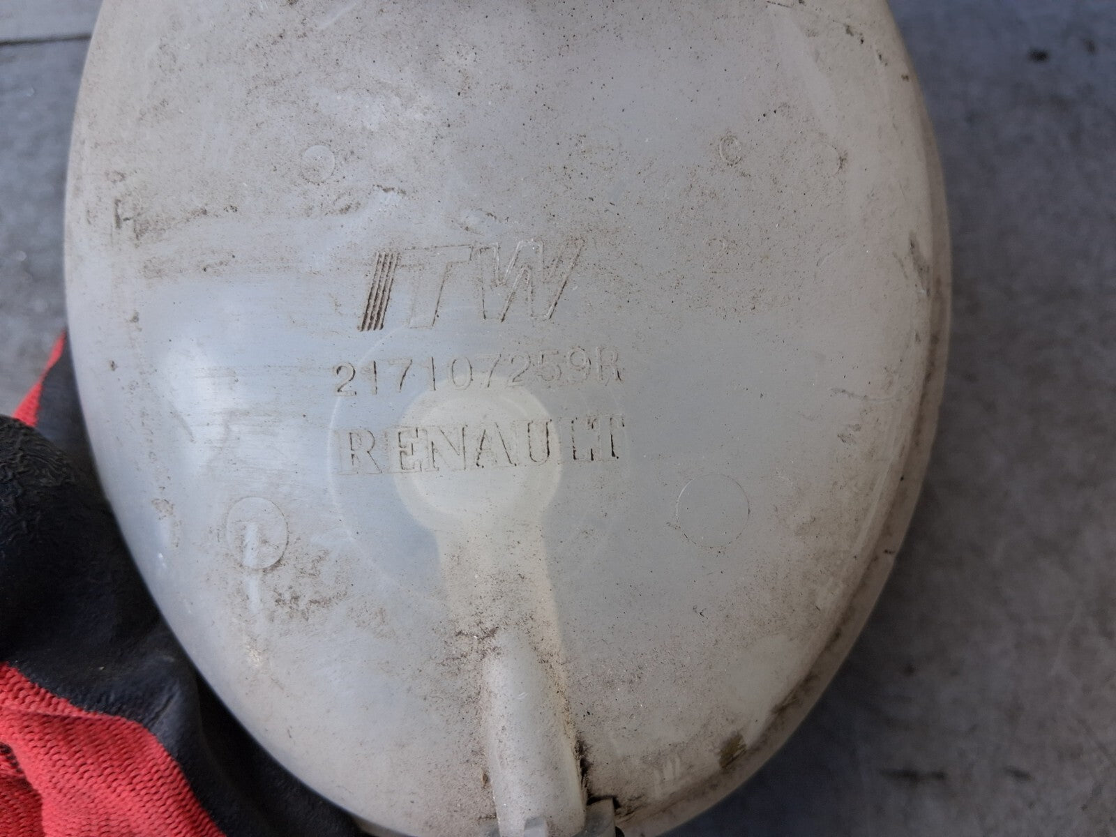 RENAULT CAPTUR 2014 COOLANT WATER EXPANSION TANK RESERVOIR 217107259R
