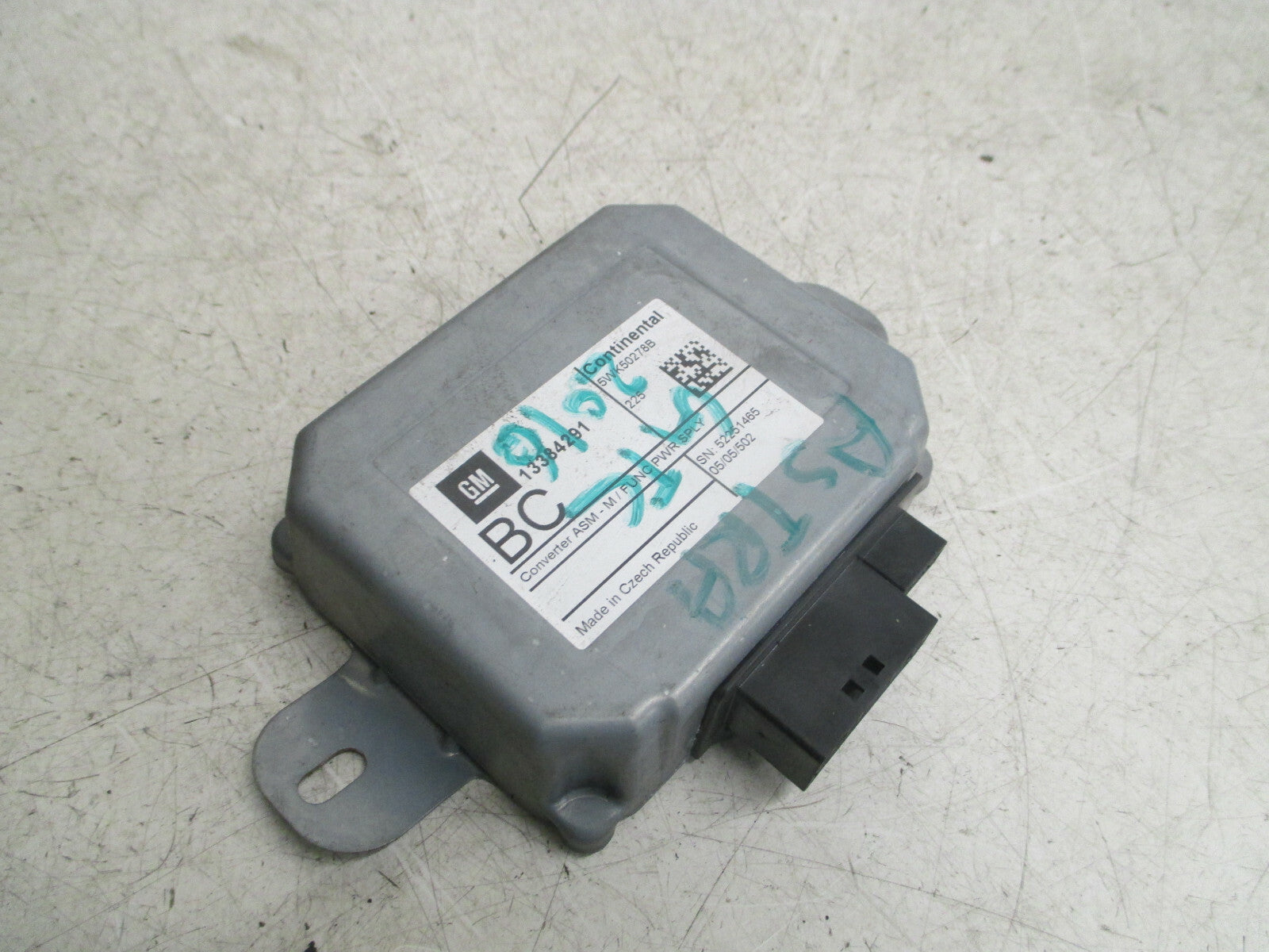 VAUXHALL ASTRA GTC 2016 SAT NAV NAVIGATION TELEPHONE SUPPLY MODULE 13384291