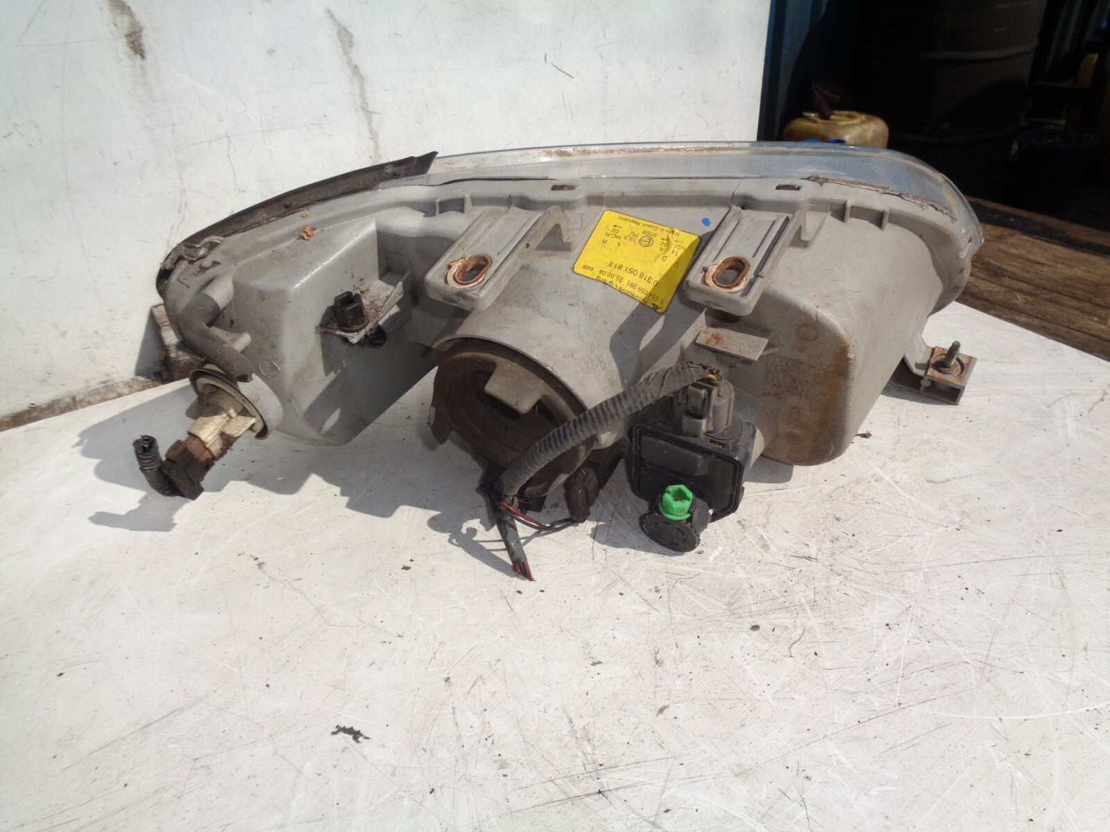 HONDA CIVIC MK6 2005 NSF PASSENGER SIDE FRONT HEADLIGHT HEADLAMP