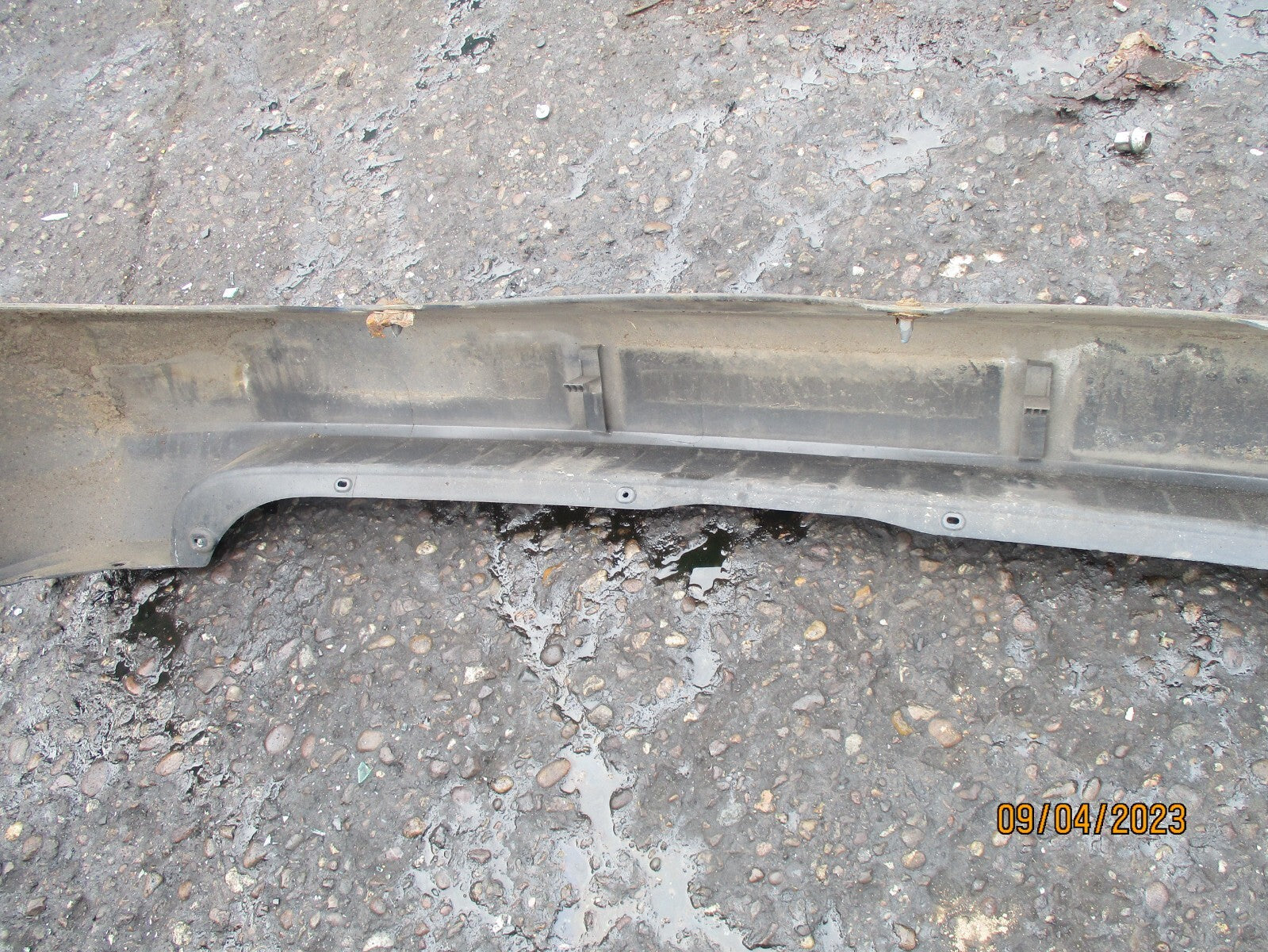 VAUXHALL ASTRA G 2004 ESTATE REAR COMPLETE BUMPER BLUE