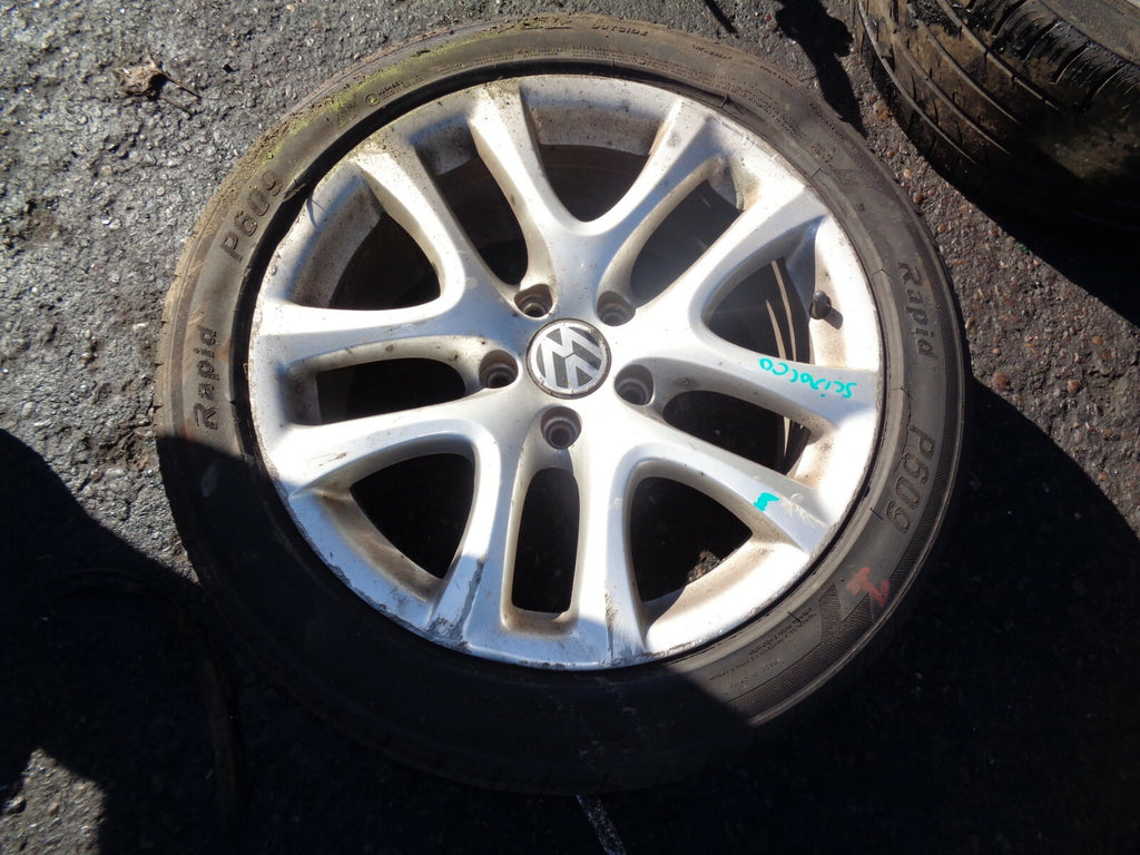 VW VOLKSWAGEN SCIROCCO 2011 17 INCH ALLOY WHEEL WITH TYRE 235/45R17