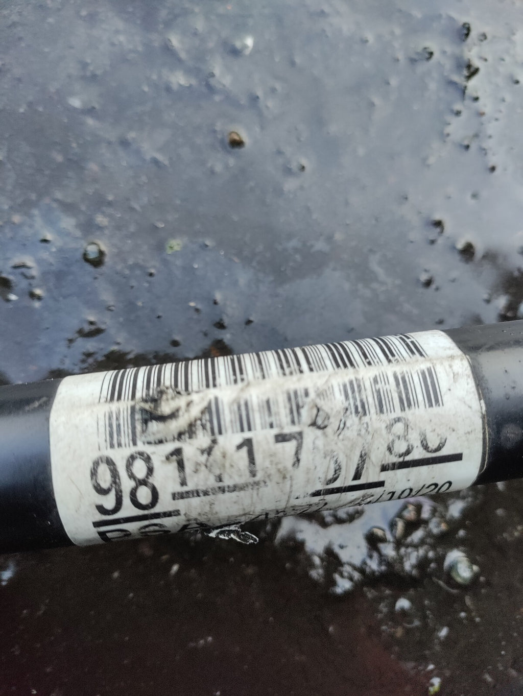 2019 CITROEN C4 GRAND SPACE TOURER 1.5 DIESEL DRIVER SIDE DRIVE SHAFT 9811176780