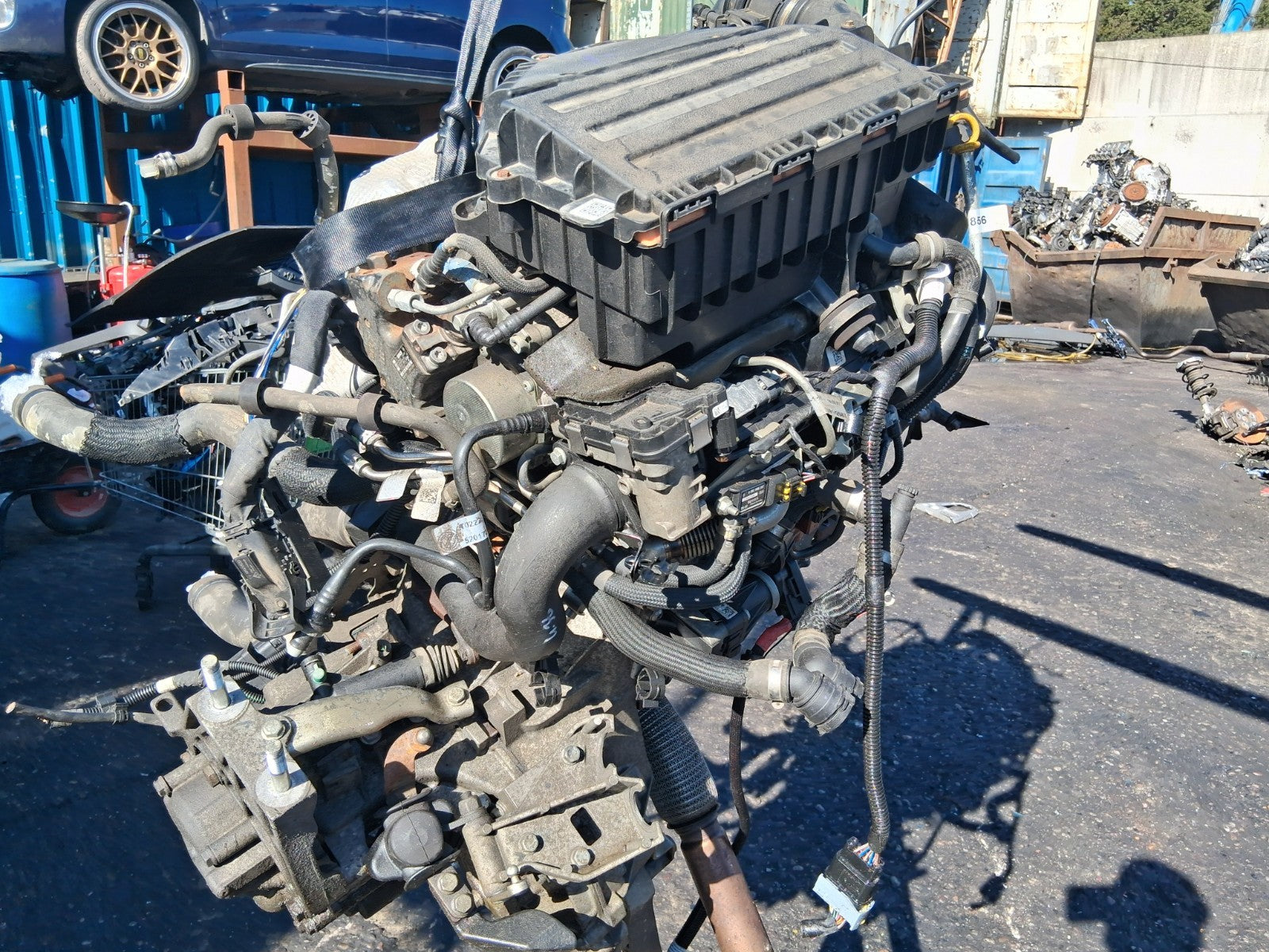 2021 FIAT FIORINO 1.3 DIESEL BARE ENGINE WITH PUMPS AND INJECTOR 46345266