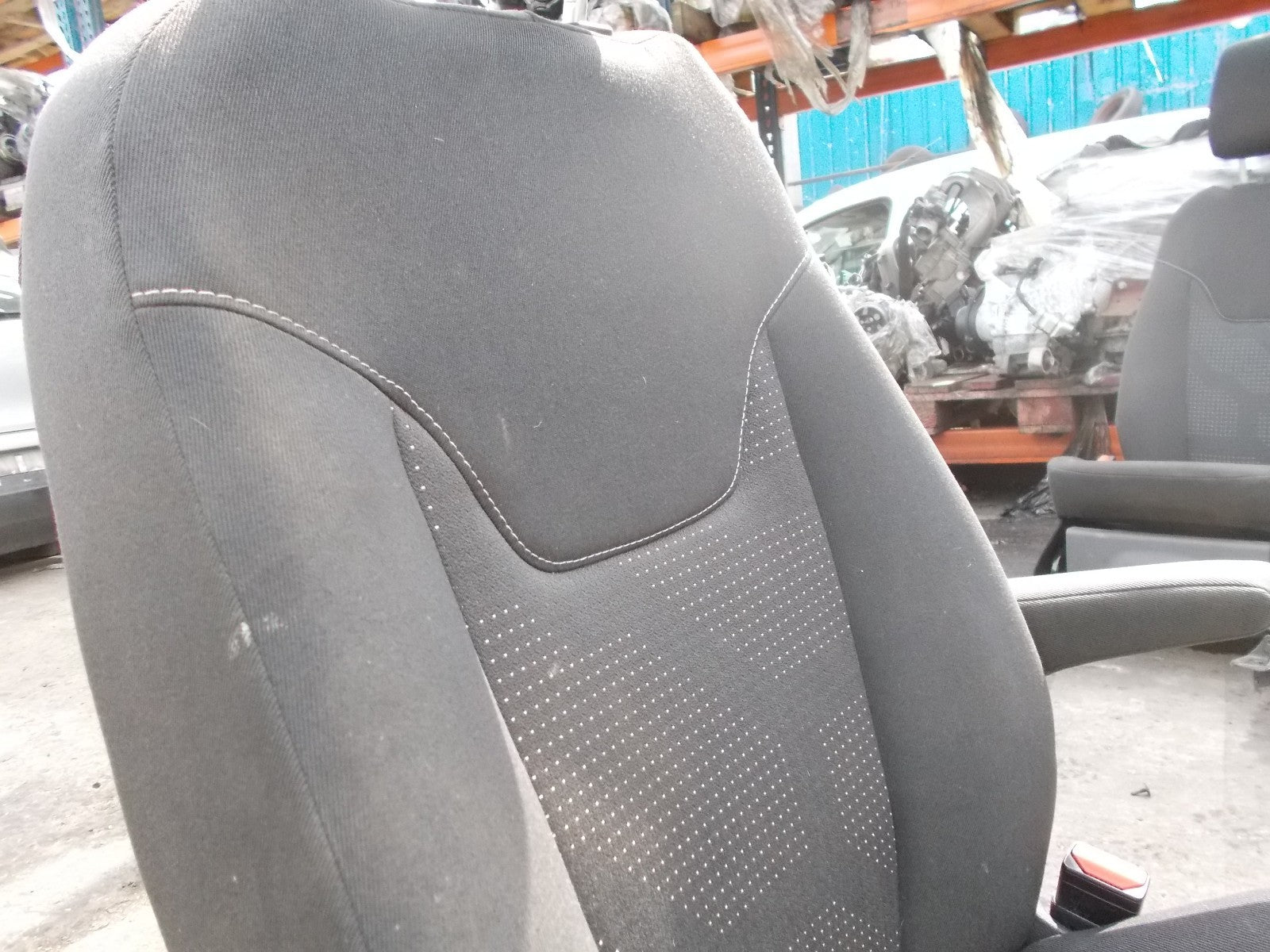 2017 FORD TRANSIT COURIER DRIVERS SEAT WITH ARM REST COMPLETE