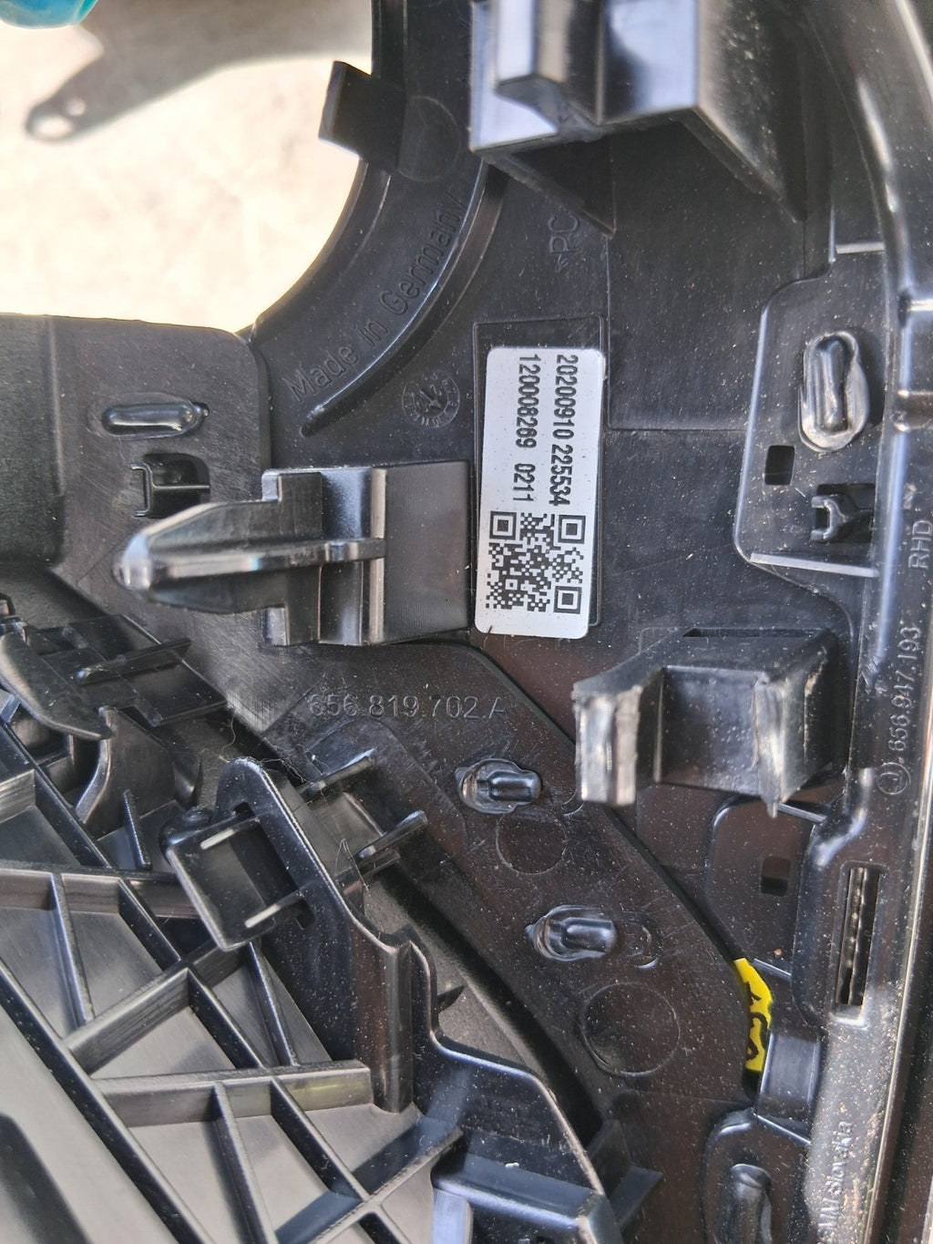 2021 SKODA SCALA DASH AIR VENT 655819702