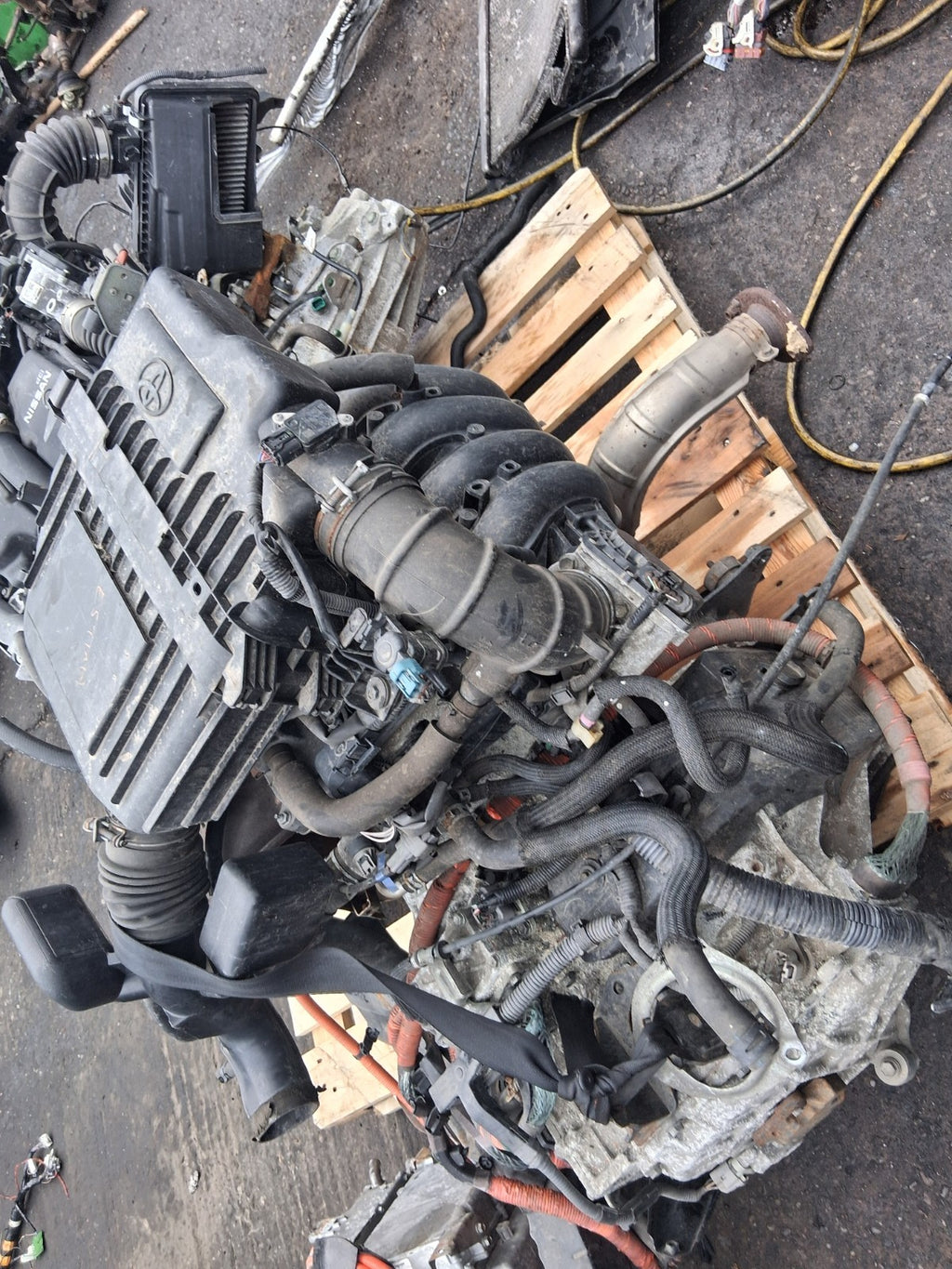 TOYOTA ESTIMA 2013 MK3 2.4 PETROL HYBRID BARE ENGINE 2AZ FE 63K MILES