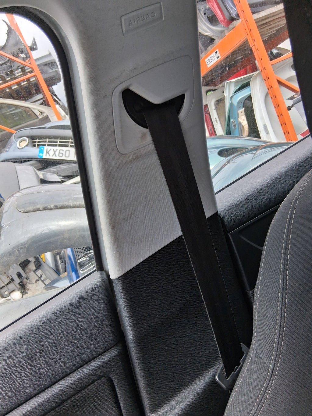 2014 PEUGEOT 308 MK2 OSF DRIVER SIDE FRONT SEAT BELT ASSEMBLY