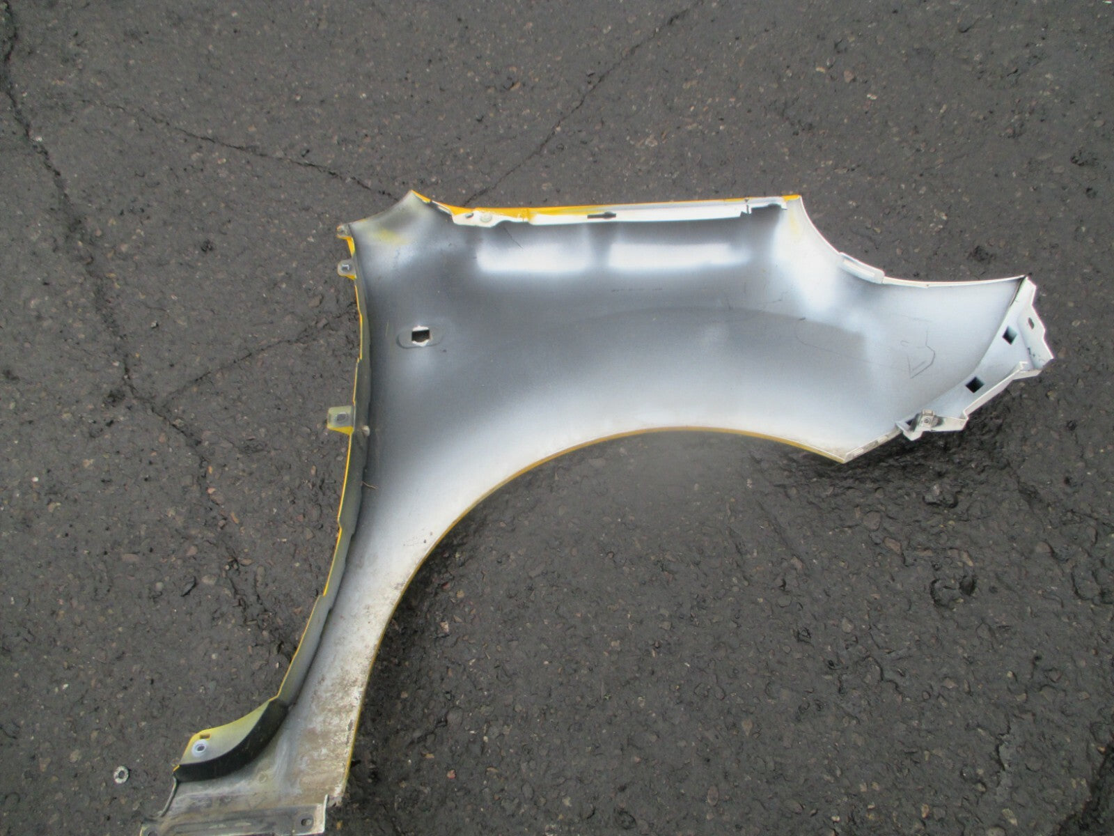 RENAULT TWINGO 2013 MK2 NSF FRONT PASSENGER SIDE QUARTER PANEL YELLOW