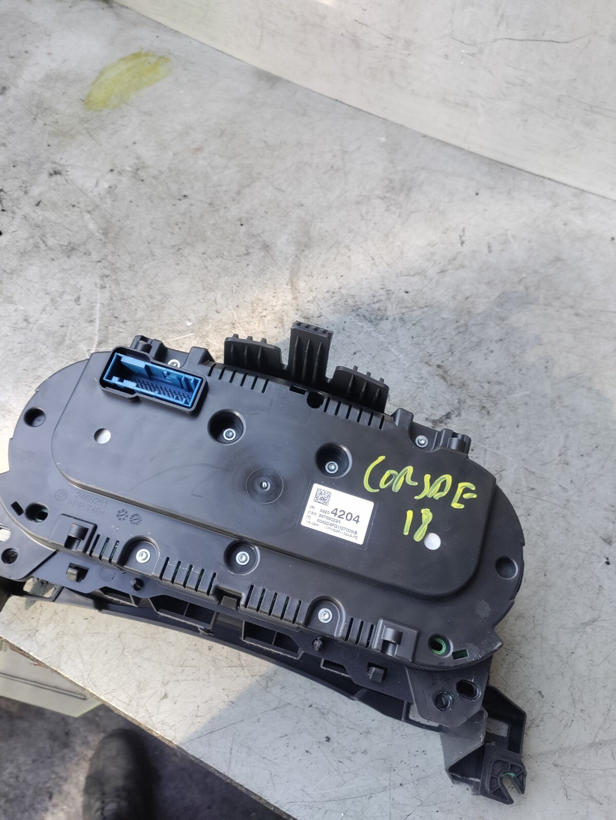 VAUXHALL CORSA E 2018 1.4 PETROL SPEEDO INSTRUMENT CLUSTER 39204204