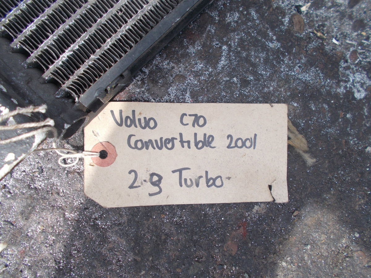 VOLVO C70 2001 2.3 TURBO AIR CONDITIONING CONDENSER PACK 9171271003