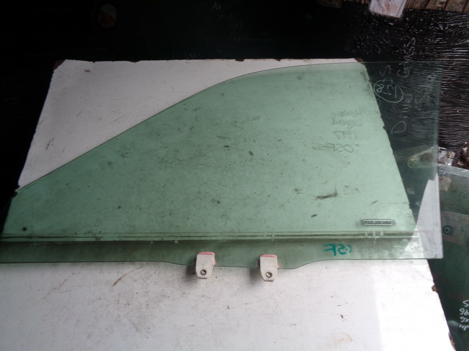 MAZDA MX6 1996 OS DRIVER SIDE DOOR WINDOW GLASS