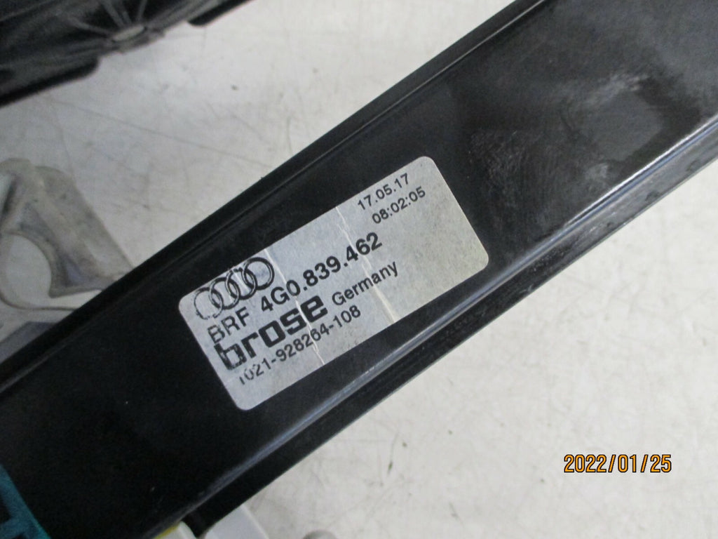 AUDI A6 2017 C7 OSR REAR DRIVER SIDE WINDOW REGULATOR MOTOR 4g0839462