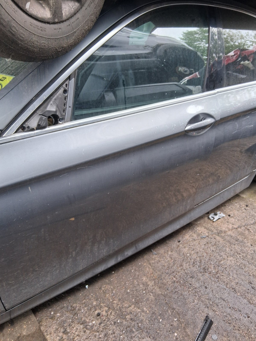 2010 BMW 5 SERIES F10 M SPORT NSF PASSENGER SIDE FRONT BARE DOOR SPACE GREY A52