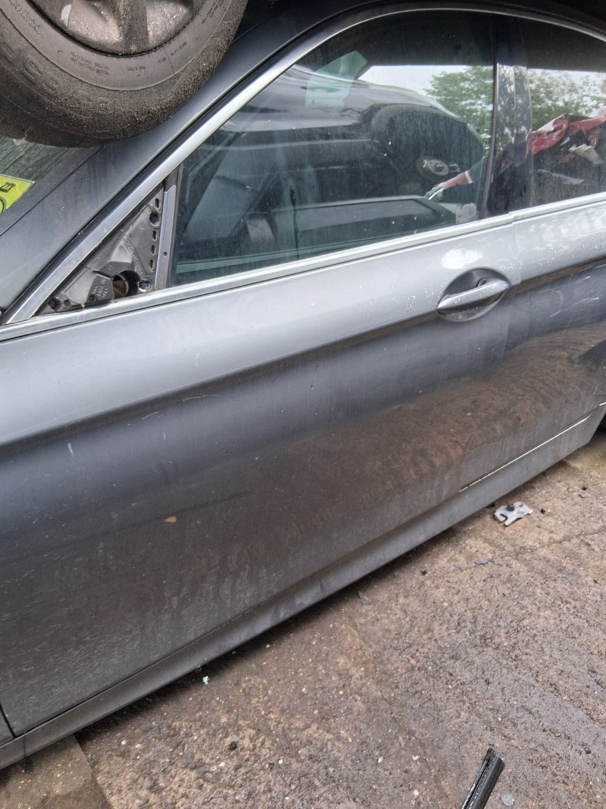 2010 BMW 5 SERIES F10 M SPORT NSF PASSENGER SIDE FRONT BARE DOOR SPACE GREY A52