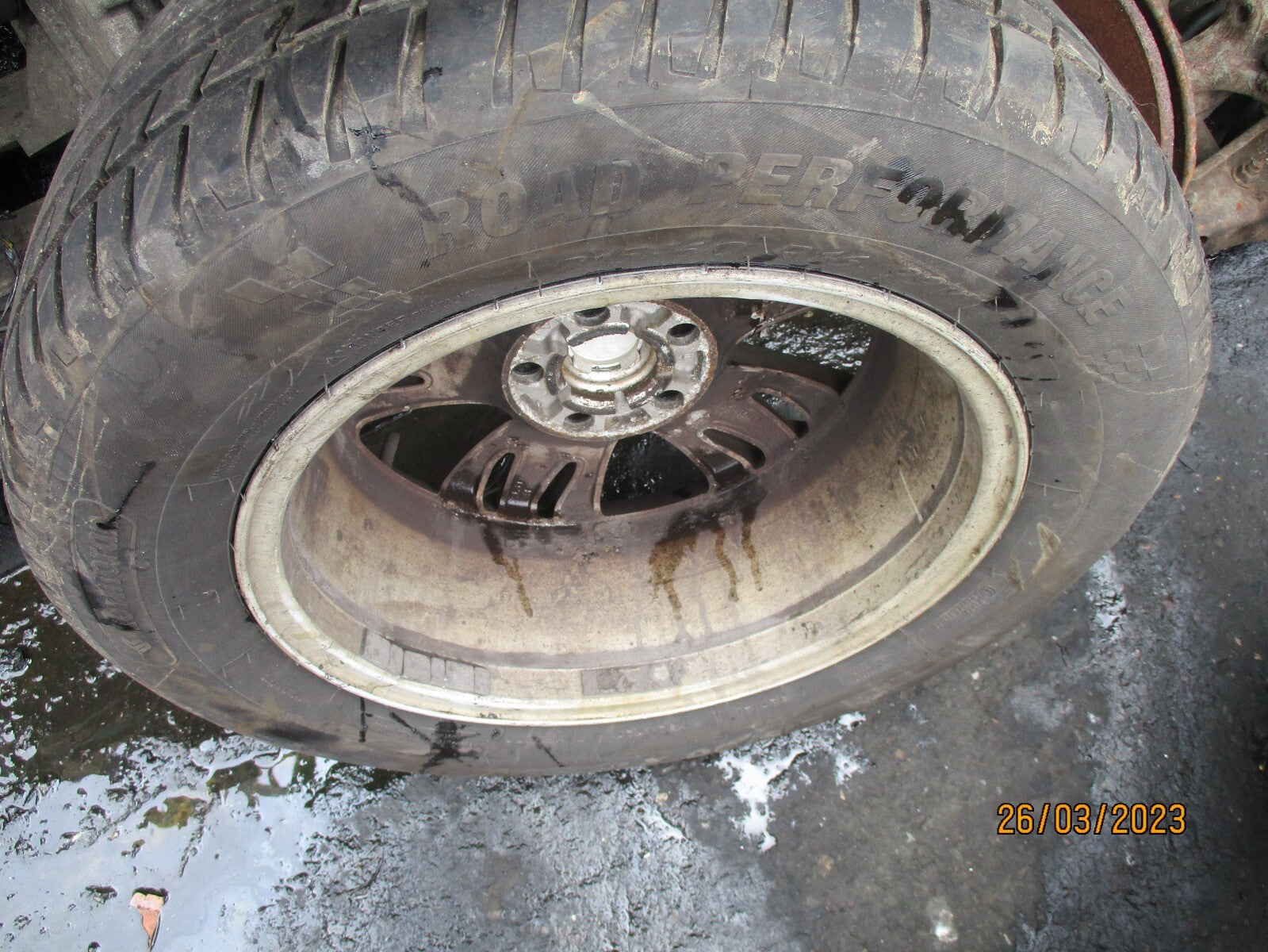 FORD S MAX 2010 16 INCH SINGLE ALLOY WHEEL WITH TYRE 215/60R16
