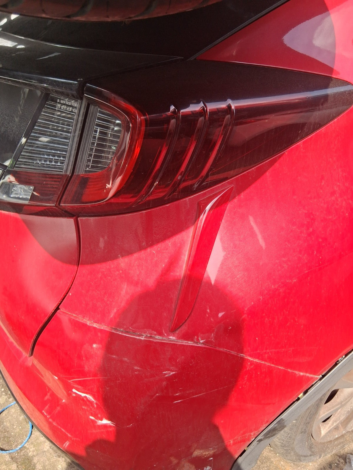 2016 HONDA CIVIC MK9 FACELIFT OSR DRIVER SIDE REAR RIGHT OUTER TAIL LIGHT