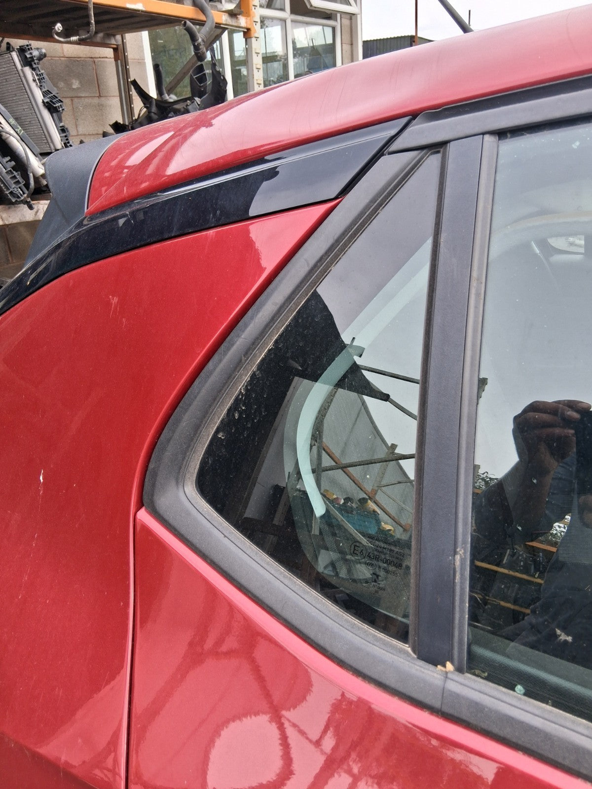 2020 VAUXHALL CORSA F HATCH OSR DRIVER SIDE REAR QUARTER WINDOW GLASS