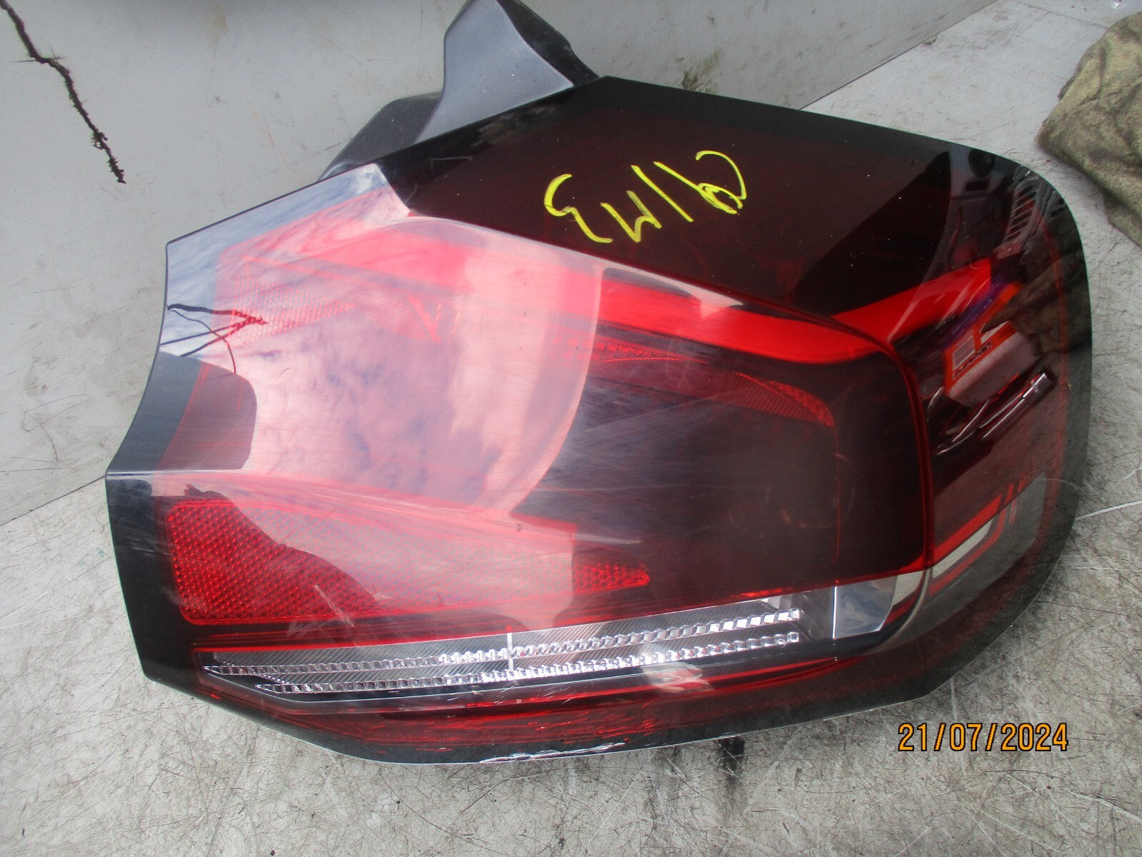 CITROEN C4 MK3 2023 OSR DRIVER SIDE REAR TAIL LIGHT LAMP